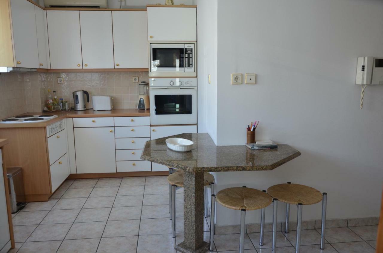 Perfect Beachfront Apartment Atény Exteriér fotografie